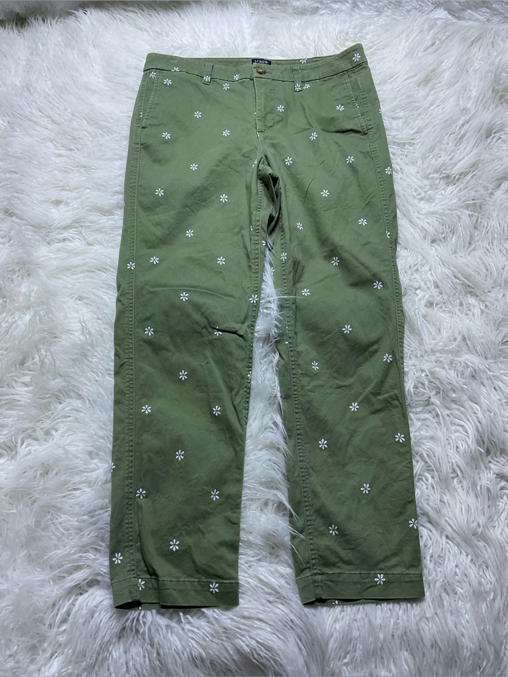 J.Crew high-rise girlfriend chino pants